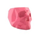 Ver imagem 2 de Caveira Geometrica - Vaso Cactos ou Suculentas:rosa