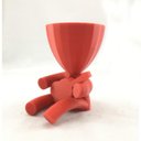 Ver imagem 2 de Violão - Vaso Cactos ou Suculentas:vermelho