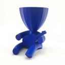 Ver imagem 2 de Violão - Vaso Cactos ou Suculentas:azul