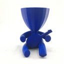 Ver imagem 1 de Violão - Vaso Cactos ou Suculentas:azul
