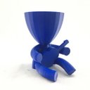 Ver imagem 3 de Violão - Vaso Cactos ou Suculentas:azul