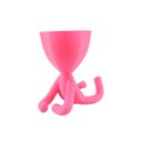 Ver imagem 3 de Deitado - Vaso Cactos ou Suculentas:rosa