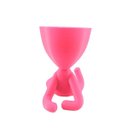 Ver imagem 1 de Deitado - Vaso Cactos ou Suculentas:rosa