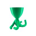 Ver imagem 3 de Deitado - Vaso Cactos ou Suculentas:verde