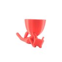 Ver imagem 2 de Lendo Livro Deitado - Vaso Cactos ou Suculentas:vermelho