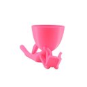 Ver imagem 2 de Lendo Livro Deitado - Vaso Cactos ou Suculentas:rosa