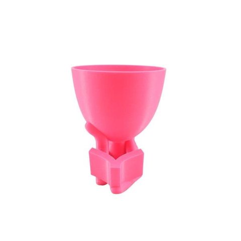 Lendo Livro Deitado - Vaso Cactos ou Suculentas:rosa