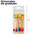Ver imagem 4 de Palitos para Aperitivo em Bambu Primavera 12cm 50 Unidades