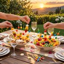 Ver imagem 3 de Palitos para Aperitivo em Bambu Primavera 12cm 50 Unidades