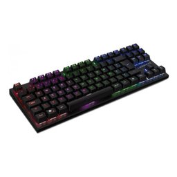 Teclado Gamer Warrior Tero Mecanico Blue SWITCH RGB TC237 - 2