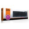 Teclado Hardline KB8153 USB Preto ABNT2 - 1