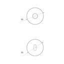 Ver imagem 2 de Jogo de Roseta Interna Classic Redonda Inox Polido 50mm Stam