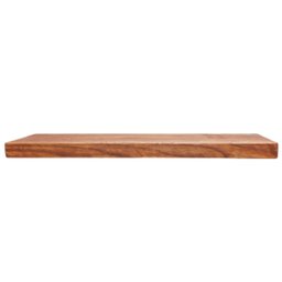 Kit 2 Prateleiras Madeira Maciça Pinus Com Suporte Invisível - 4