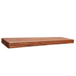 Kit 2 Prateleiras Madeira Maciça Pinus Com Suporte Invisível - 3