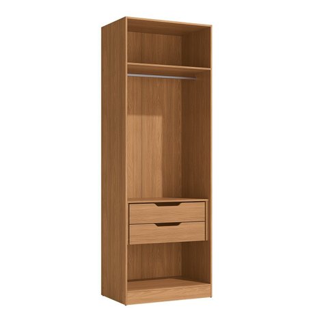 Armário para 2 Portas e 2 Gavetas de Madeira