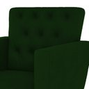 Ver imagem 3 de Kit 3 Poltronas Nina com Capitone - Verde