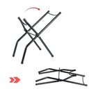 Ver imagem 3 de Suporte Galao de Agua Base Garrafa Portatil Dobravel Camping Viagem em Metal