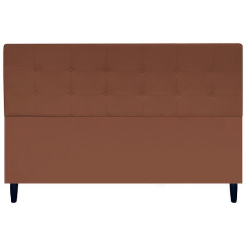 Cabeceira Cama Ivy King Ivy 195 Cm Suede Terracota, Suede