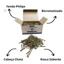 Ver imagem 2 de Parafuso para Moveis Prateleiras Estantes 4x40 500un