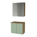 Ver imagem 5 de Conjunto Nature 75cm Estilare Cnj4012 Carvalho/verde