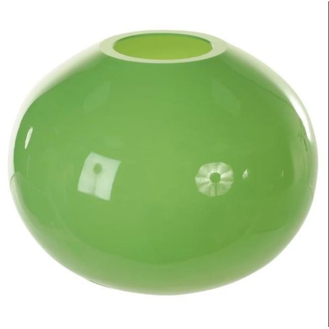 Vaso Decorativo Vidro 7cm Verde Florarte Flor Arte