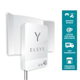 Roteador Externo LINK 4G ELSYS com Antena Pentaband de ALTO Ganho para Internet 4G - 2