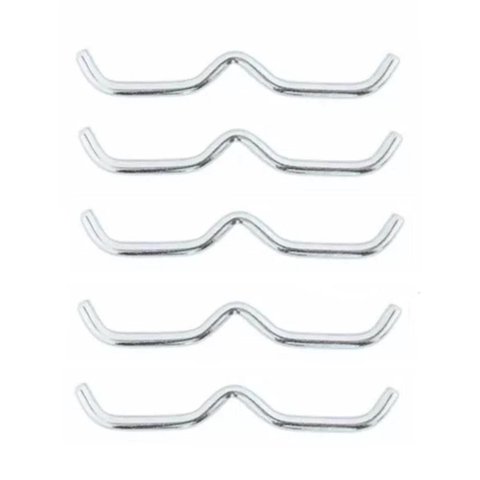 Kit 40 Ganchos Bigode W Mini Cama Elástica Jump Profissional