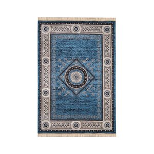 Tapete para Sala Belga Bruxelas 9 Azul 2,50x3,00m - Edantex