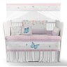 Kit Berço Enxoval de Bebê Floral Borboletas - Kt567 - 4