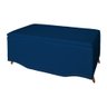 Calçadeira Recamier Baú Solteiro 90cm Greta Suede Azul Marinho - DS Estofados - 2