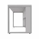 Ver imagem 6 de Plataforma de Trabalho Individual com Caixa de Tomadas 135cm Industrial Executive Cinza