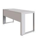 Ver imagem 4 de Plataforma de Trabalho Individual com Caixa de Tomadas 135cm Industrial Executive Cinza
