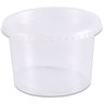 Pote Descartavel 500ml.redondo com Tampa - 1