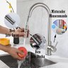 Torneira Touch Extensiva Bancada Cozinha Misturador Monocomando Gourmet - 3