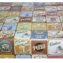 Ver imagem 2 de Toalha Mesa Térmica Pvc Impermeável Retro3,00 X 1,40