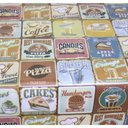 Ver imagem 3 de Toalha Mesa Térmica Pvc Impermeável Retro3,00 X 1,40