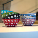 Ver imagem 2 de Tigela Bowl 20cm - Verde Musgo/areia - Le Murrini - Guzzini