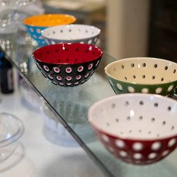 Tigela Bowl 20cm - Verde Musgo/areia - Le Murrini - Guzzini - 3