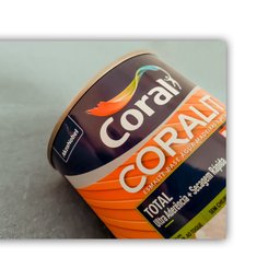 Tinta Coralit Total Brilhante Branco Sem Cheiro 900ml Coral - 2