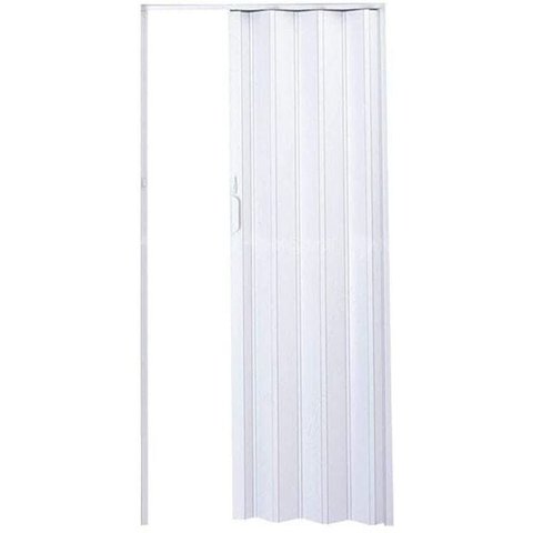 Porta Sanfonada Pvc 210 X 72cm Branco Neve Plasflex