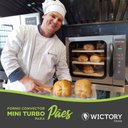 Ver imagem 2 de Forno de Convecção para Pães 3 Pedras Modelo Wcvp-335 Mini Turbo Com Vapor Wictory