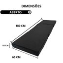 Ver imagem 2 de Puff Colchonete Dobrável Sofá 3 em 1 Multiuso Portátil:Kit 2 Unid/Solteiro
