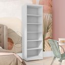 Ver imagem 3 de Armário Organizador Multiuso Sabrina 2 Portas e 6 Nichos Branco - Desk Design