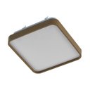 Ver imagem 5 de Plafon LED 12W Branco Quente Metal Acrílico Amadeirado 28cm St1937