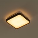 Ver imagem 4 de Plafon LED 12W Branco Quente Metal Acrílico Amadeirado 28cm St1937