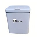 Ver imagem 5 de Lixeira Automática Banheiro Cozinha Sensor Inteligente 12L