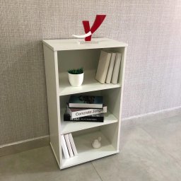 Estante Multiuso para Livros Baixa 2 Prateleiras Clean 81cmx45cm - 8