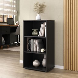 Estante Multiuso para Livros Baixa 2 Prateleiras 81cmx45cm - 2