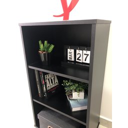 Estante Multiuso para Livros Baixa 2 Prateleiras 81cmx45cm - 8