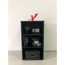 Ver imagem 7 de Estante Multiuso para Livros Baixa 2 Prateleiras 81cmx45cm